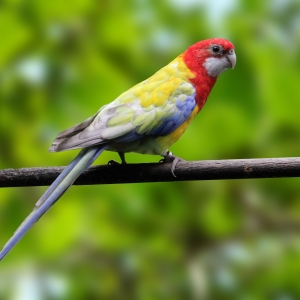 Rosella Eximius Pastel (Platycercus Eximius)